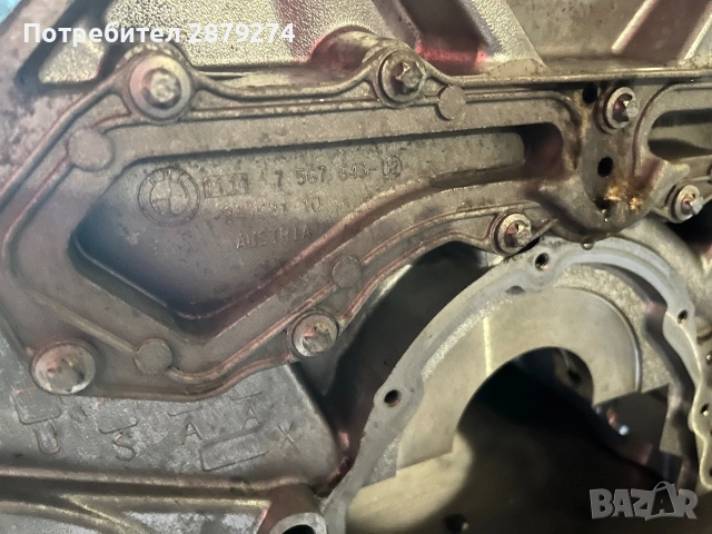 BMW N63B44B цилиндров блок 4.4 V8 BiTurbo, снимка 5 - Части - 55119680