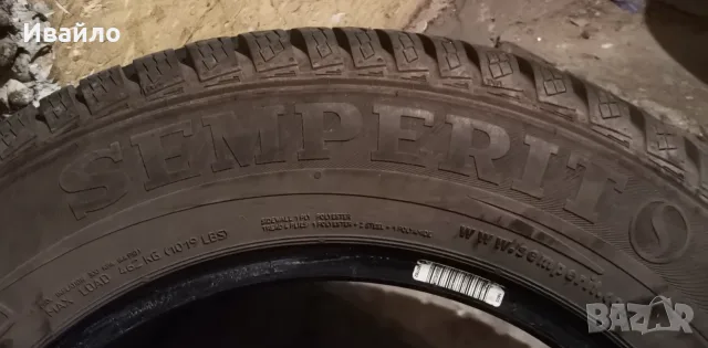 Продавам 2 броя зимни гуми 165.70.14 на 1 сезон дот 2021 Semperit , снимка 4 - Гуми и джанти - 55380779