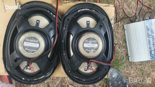 Pioneer 6x9''+Авто усилвател, снимка 2 - Ресийвъри, усилватели, смесителни пултове - 53186268