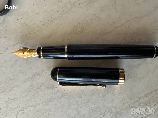 Позлатен комплект химикалка и писалка Marksman, снимка 8 - Ученически пособия, канцеларски материали - 55524097