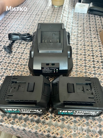 Комплект 2бр. Батерии 18V 5.0Ah + Зарядно за Bosch Professional (Синя серия), снимка 2 - Други инструменти - 54605565