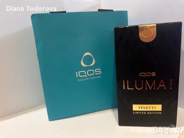 IQOS ILUMA seletti limited edition gold