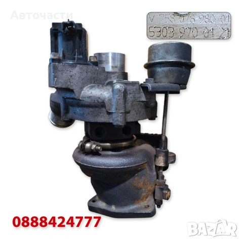Турбина/Турбо BorgWarner Citroen C4/C5/DS/Peugeot 308/508/5008/RCZ - 1.6 THP (2006 г.+) 53039700121, снимка 5 - Части - 55229668