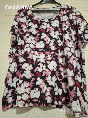 СТРАХОТНА ЦВЕТНА БЛУЗКА 3XL-4XL