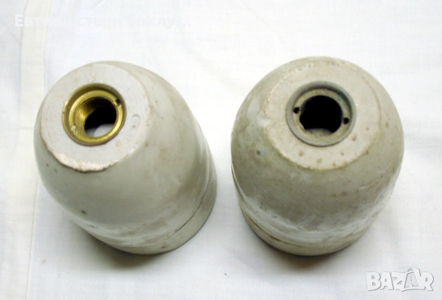 Фасунга порцеланова висяща за стандартна лампа E40, снимка 5 - Външни лампи - 54233525