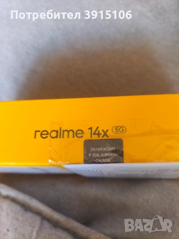 REALME 14X 5G 128/6 BLACK 6.67 ", 128 GB, RAM 6 GB, 50 MP, 5G, снимка 4 - Други - 54662743