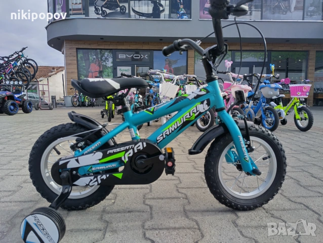 BG Детски велосипед 12" SAMURAJ син
