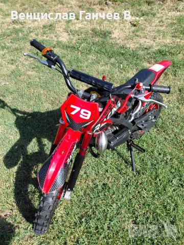 Детски кросов мотор 49 кубика Нов модел / DIRT BIKE 49cc с добавена функция "Лесен старт" TELSTAR, снимка 11 - Мотоциклети и мототехника - 55166564