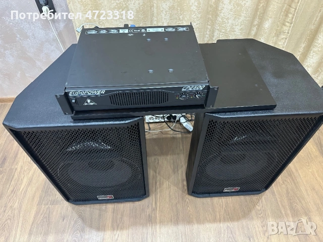 2 колони biema  1 Стъпало ep2500 И кабели цена 680 евро , снимка 2 - Тонколони - 54547297