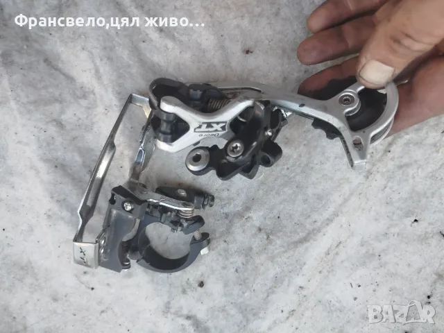 Сет дерайлъор за велосипед колело Shimano deore xt 770