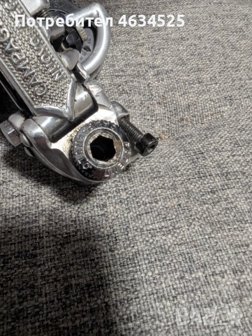 Ретро Шосеен Дерайльор Campagnolo Nuovo Record, снимка 4 - Части за велосипеди - 54999683