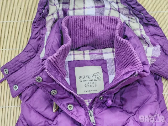 🏕️ Esprit / S-M / дамски пухен елек, снимка 6 - Якета - 55417547