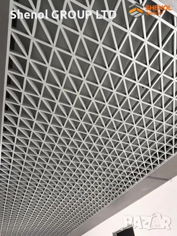 АЛУМИНИЕВИ ОКАЧЕНИ ТАВАНИ-OPEN CELL-Пчелна Пита, снимка 2 - Индустриална техника - 55627556