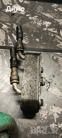 маслен охладител радиатор бмв е46 330д bmw e46