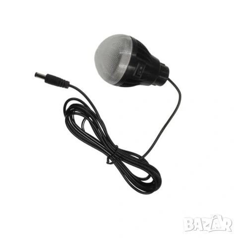 Комплект соларен фенер GD Lite GD-8017, 3 крушки, Преносим соларен панел, снимка 4 - Къмпинг осветление - 54818451