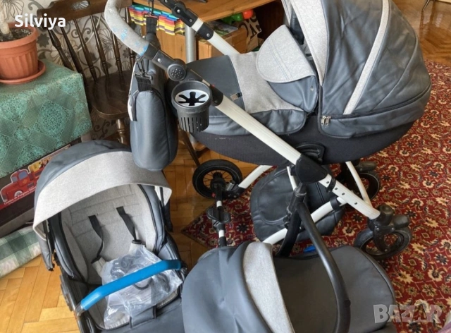 Бебешка количка 3в1 , снимка 6 - Детски колички - 54094630