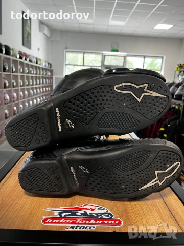 Mото Ботуши ALPINESTARS SMX-5 BLACK,номер 44,оригинални,много запазени 232.74 лв. / 119 €, снимка 5 - Аксесоари и консумативи - 54962797