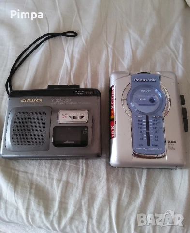 Panasonic rq-v77 Walkman, Aiwa tp-vs520 диктофон 