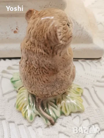 Порцеланова фигурка Royal Albert Beatrix Potter Figurine Timmy Willie , снимка 4 - Антикварни и старинни предмети - 55541453