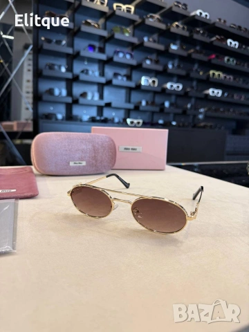 Очила + висок клас калъф + на марката кутия + сертификат + кърпичка miu miu cartier Christian Dior , снимка 5 - Слънчеви и диоптрични очила - 54603241