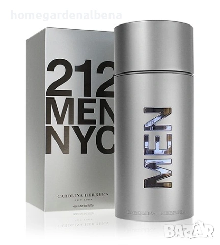 Carolina Herrera 212 Men NYC EDT мъжки парфюм 100 мл, свеж дървесен аромат