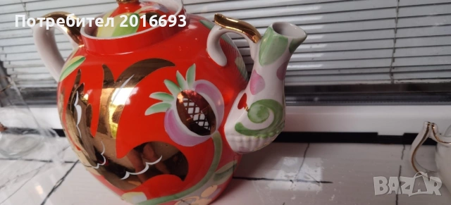 Чайник и захарничка от соца., снимка 11 - Други - 54494893