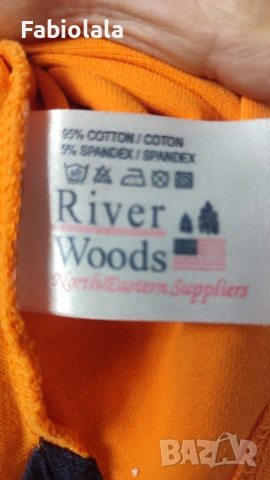 River Woods shirt S/ M, снимка 5 - Тениски - 55160716
