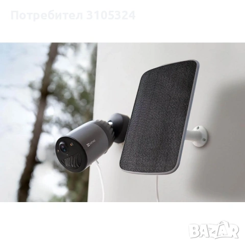 EZVIZ 4.0 MP Wi-Fi камера с батерия и соларно захранване, снимка 7 - HD камери - 55024420