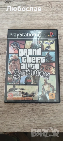 GTA San Andreas PS2, playstation 2