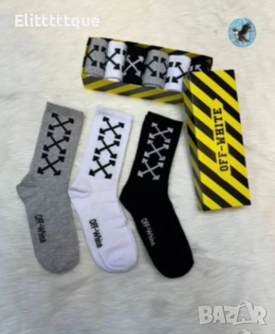 чорапи в кутия nike Adidas Gucci Burberry fendi off white Victoria's secret , снимка 14 - Дамски чорапи - 54904333