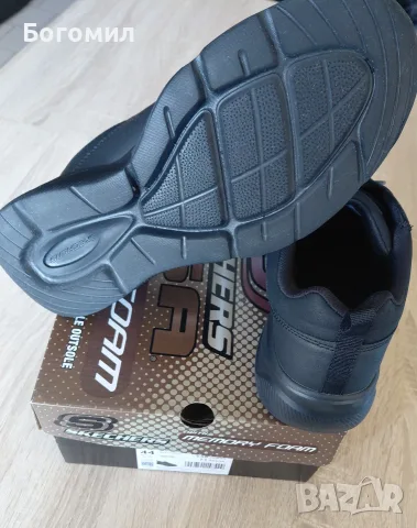 Нови мъжки обувки skechers от естествена кожа, снимка 4 - Спортни обувки - 55388155
