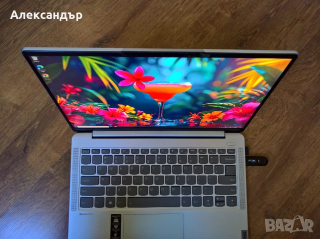 14" Lenovo IdeaPad 5 Pro, AMD Ryzen™ 7 5800U, 16GB, 512GB NVMe, 2.8K/90Hz display, снимка 3 - Лаптопи за работа - 54917089