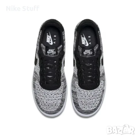 Nike Air Force 1 FlyKnit - 40.5, 41, снимка 3 - Спортни обувки - 55466388