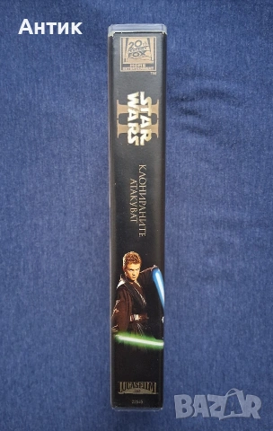 Видеокасета VHS Star Wars Междузвездни Войни , снимка 4 - Други жанрове - 54459691