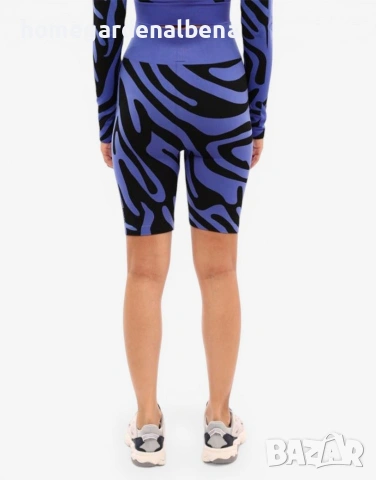 Adidas x Stella McCartney Wolford Leggings Blue/Black Дамски Клин – Seamless – Размер S / M / XL, снимка 3 - Къси панталони и бермуди - 54580036