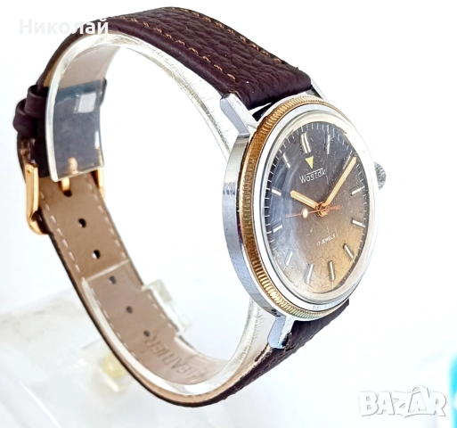 Wostok cal.2609A 17j - мъки механичен часовник с ръчно навиване , снимка 3 - Мъжки - 54801831