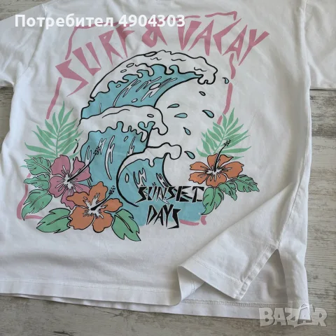 Три детски тениски Zara, снимка 3 - Детски тениски и потници - 55502799