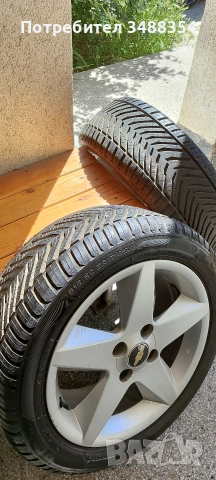 Лети джанти 17" 4х114.3 за Chevrolet Epica с почти нови всесезонни гуми с ГАРАНЦИЯ, снимка 10 - Гуми и джанти - 54749256