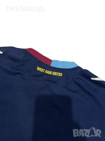 Westham x Macron 2012-2013 оригинална мъжка футболна тениска, L размер , снимка 7 - Тениски - 54936870