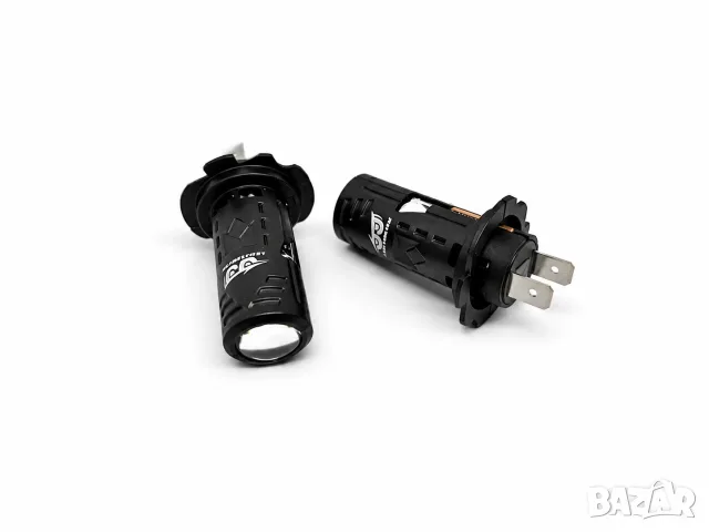LED крушки H7 с вградена лупа 60W / 20 000 lm + ПОДАРЪК 2 бр. T10 LED, снимка 5 - Аксесоари и консумативи - 55360355