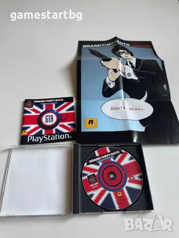 Grand Theft Auto: Mission Pack #1 London 1969 за PS1, снимка 2 - Игри за PlayStation - 55657119