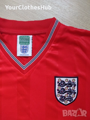 Score Draw official retro The FA Ltd 2018 L size Ретро фен фланелка на Англия, снимка 3 - Тениски - 54961405