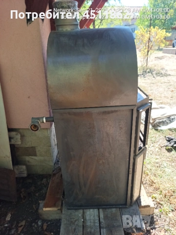 Продавам камина на дърва с водна риза. , снимка 3 - Камини - 54954083