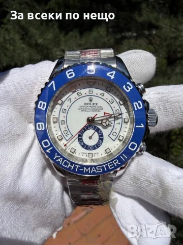 Rolex Yacht-Master II Мъжки Син Часовник С Автоматичен Механизъм Код Chronolux42