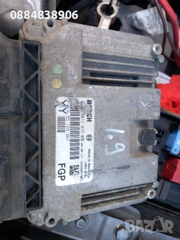компютър двигател вектра 1.9 55193967 Bosch 281011915, снимка 8 - Части - 54682304