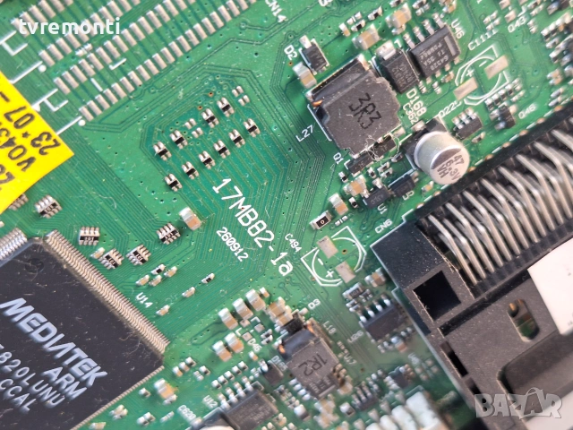 MAIN BOARD,17MB82-1a ,for 39inc DISPLAY VES390UNDC-01 , CROWN  модел LED 39185 , снимка 2 - Части и Платки - 55000061