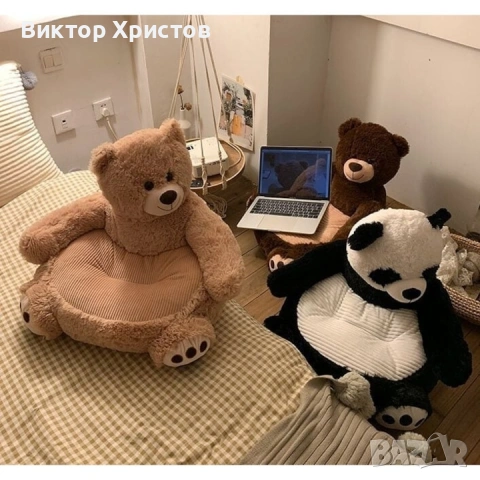 Плюшен фотьойл (кресло) за деца и домашни любимци - ТОП качество ! ! !, снимка 9 - Плюшени играчки - 54857442