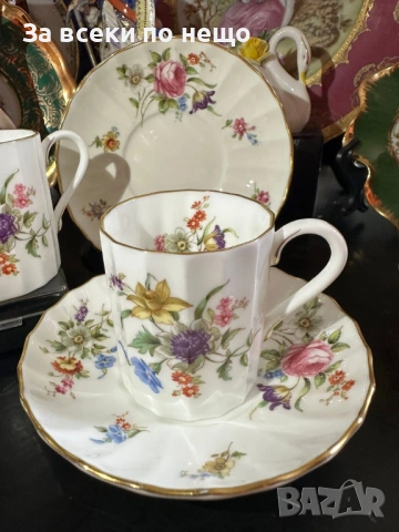 Royal Worcester England  1944 “Roanoke” Код P2209, снимка 7 - Антикварни и старинни предмети - 54210765