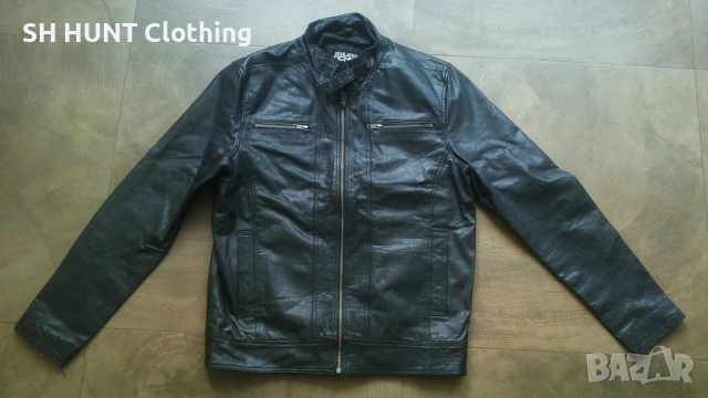 Jack & Jones OSONIC LEATHER Jacket Размер M мъжко яке естествена кожа 12-27