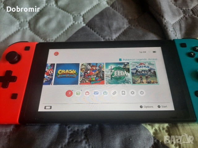 Nintendo Switch V2, снимка 2 - Nintendo конзоли - 55089893